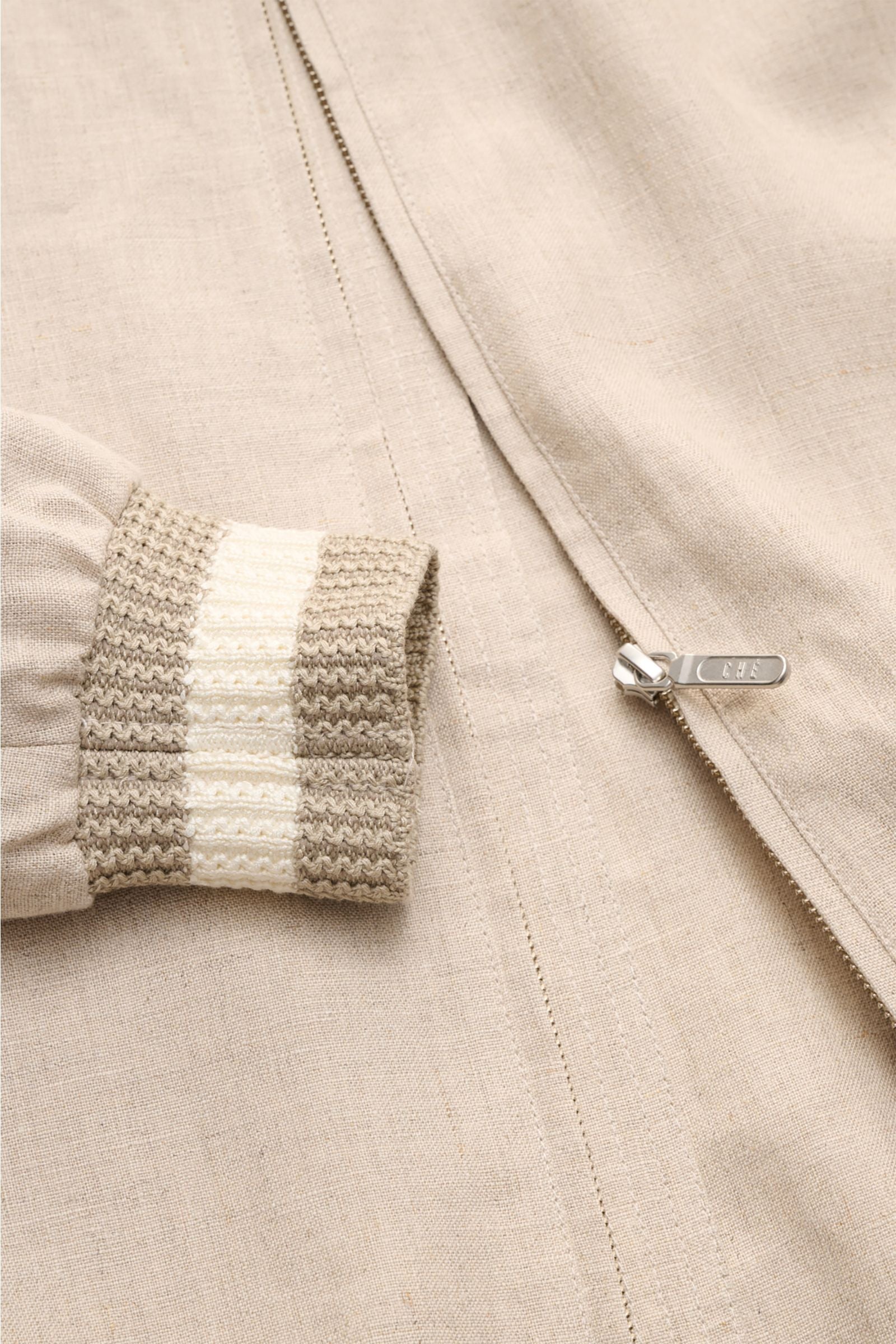 Ché Blouson 'Benito' - beige mottled