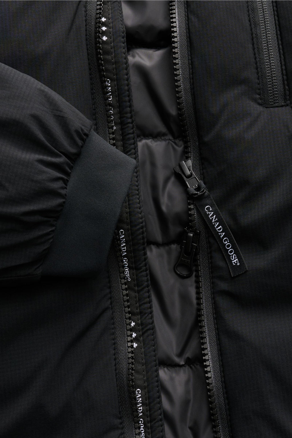 Canada Goose Down jacket 'Lodge Hoody' - black