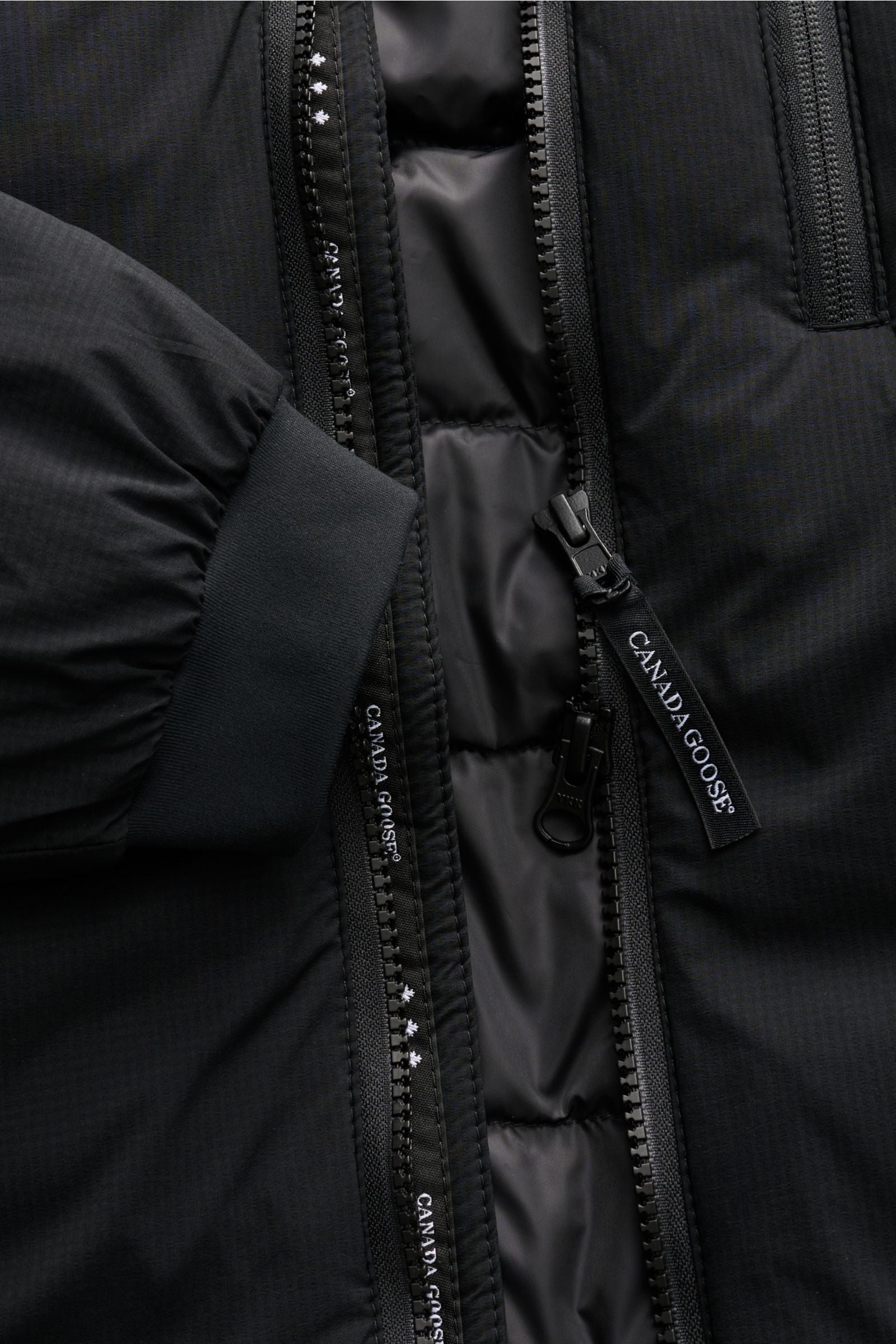 Canada Goose Down jacket 'Lodge Hoody' - black