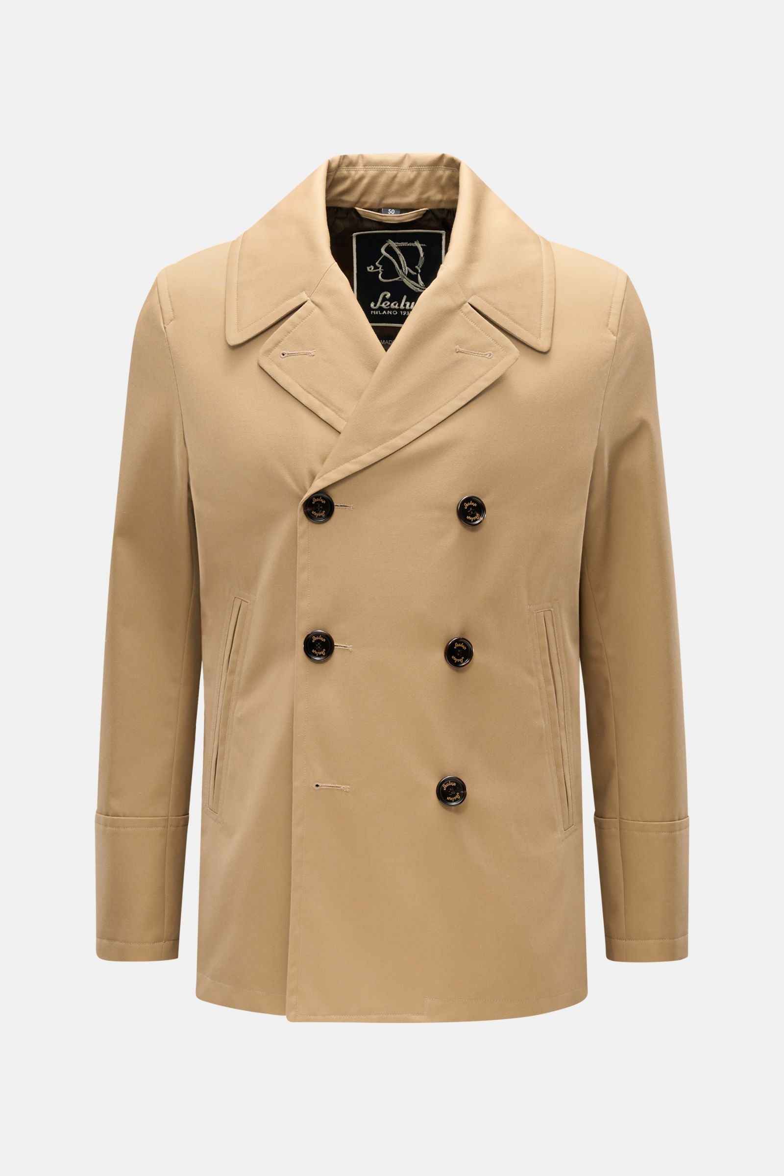Sealup Pea coat 'Amalfi' - Beige