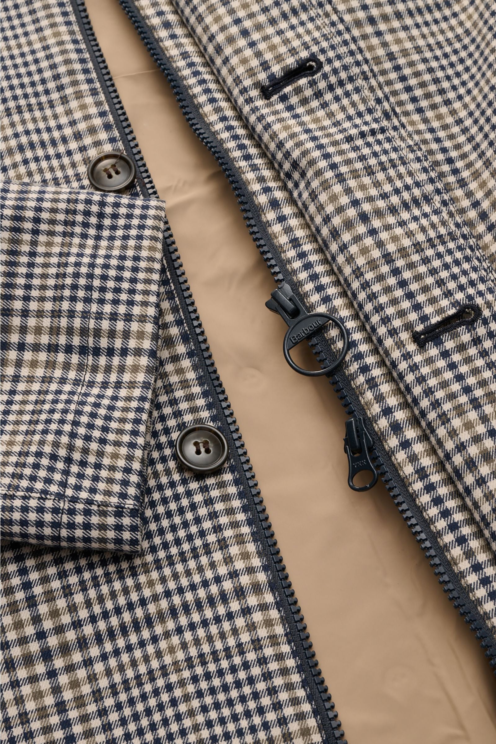 Barbour Rain coat 'Check Rokig' - checked