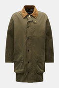 Barbour Waxed jacket 'Icons Border Casual' - olive