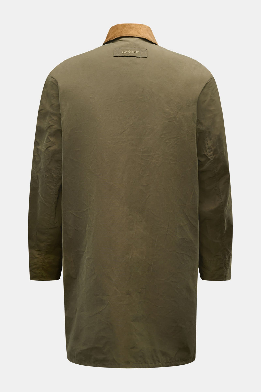 Barbour Waxed jacket 'Icons Border Casual' - olive