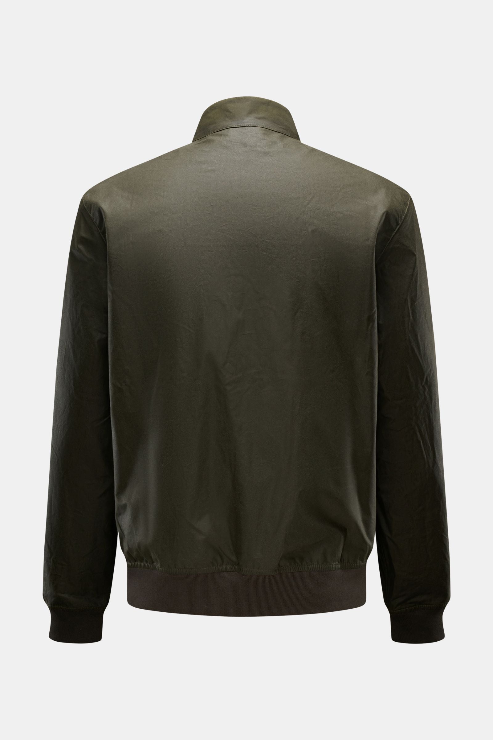 Barbour Waxed blouson 'Royston' dark - Dark olive