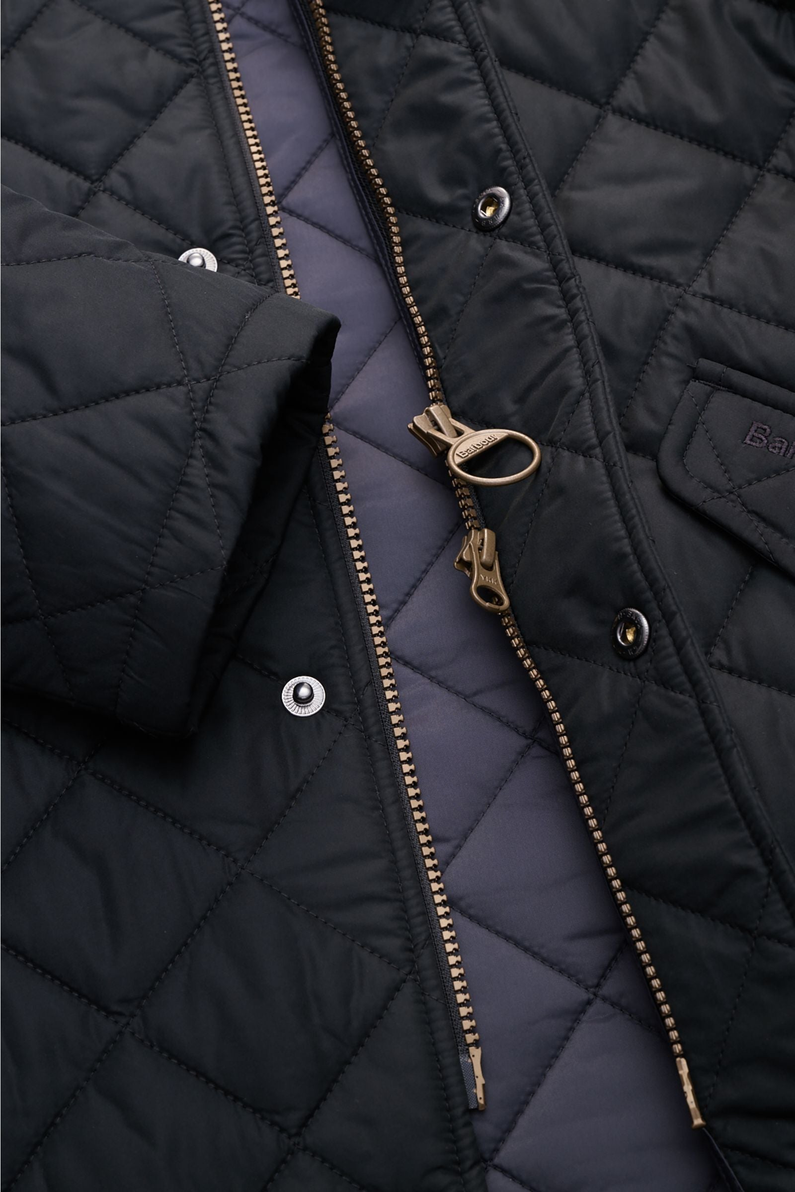 Barbour Quilted jacket 'Chelsea Sportsquilt' - Dark navy