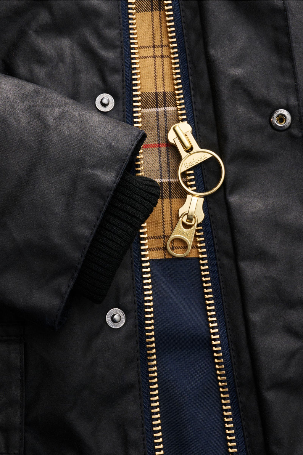 Barbour Waxed jacket 'Bedale' dark - Dark navy