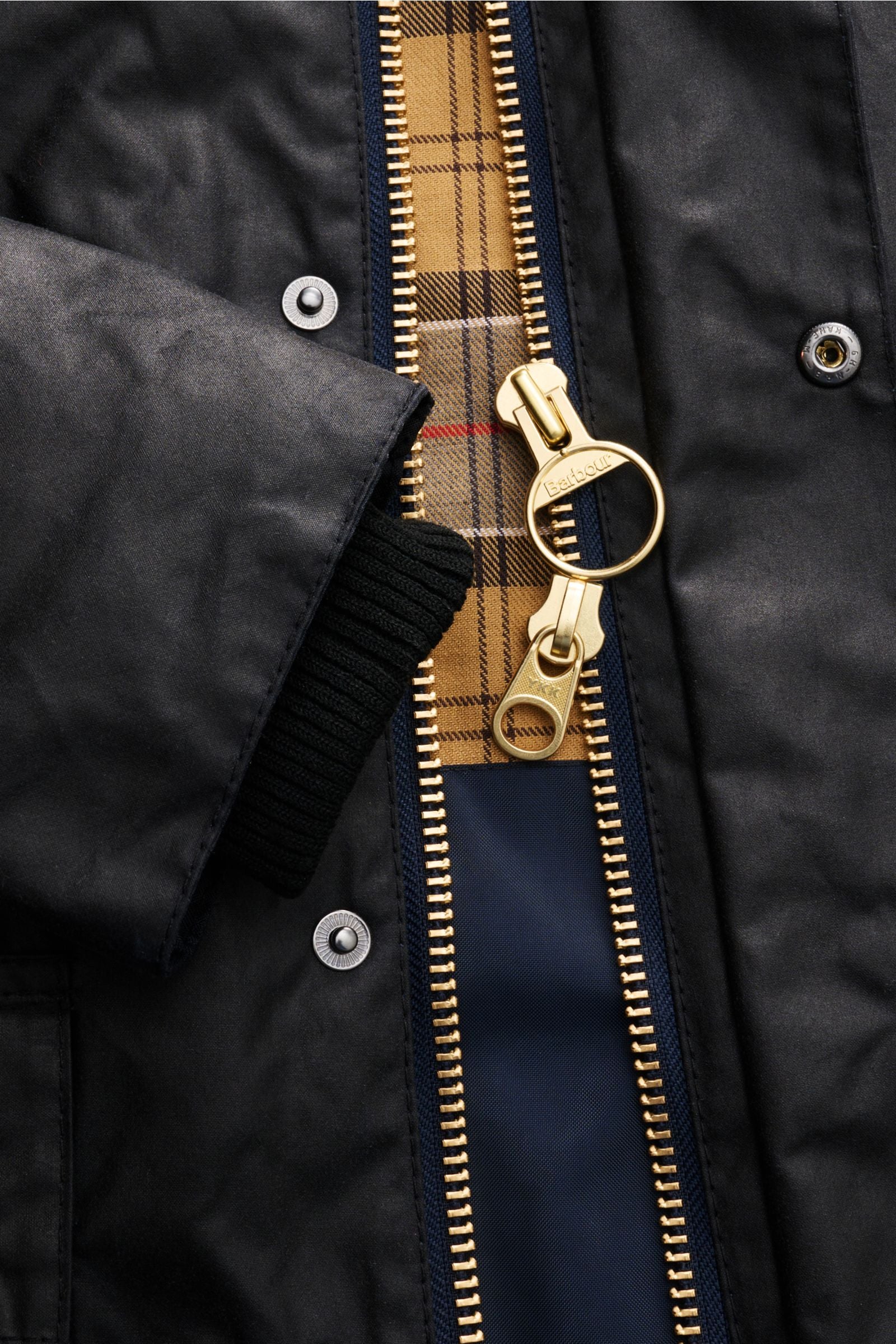 Barbour Waxed jacket 'Bedale' dark - Dark navy