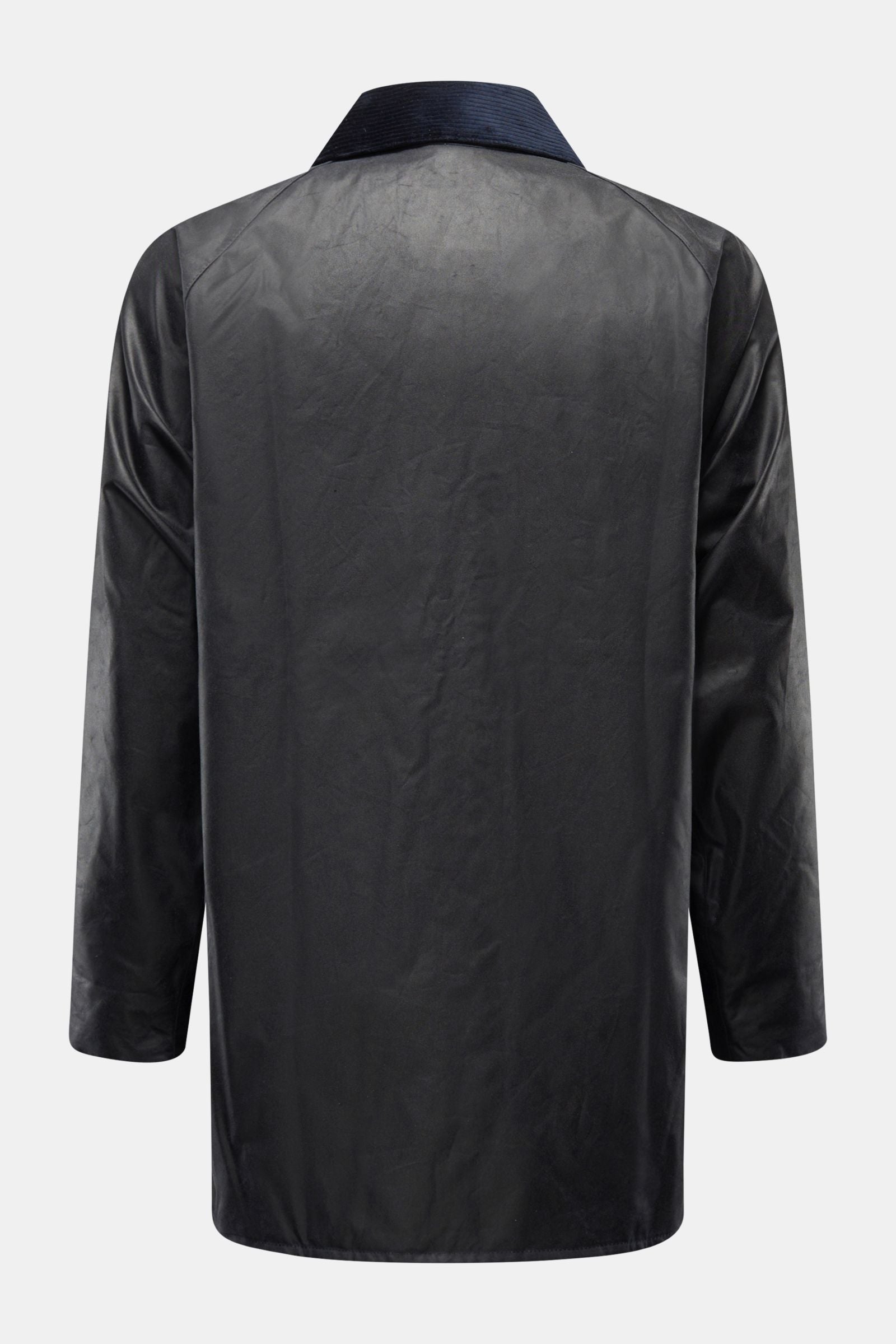 Barbour Waxed jacket 'Beaufort' - dark navy