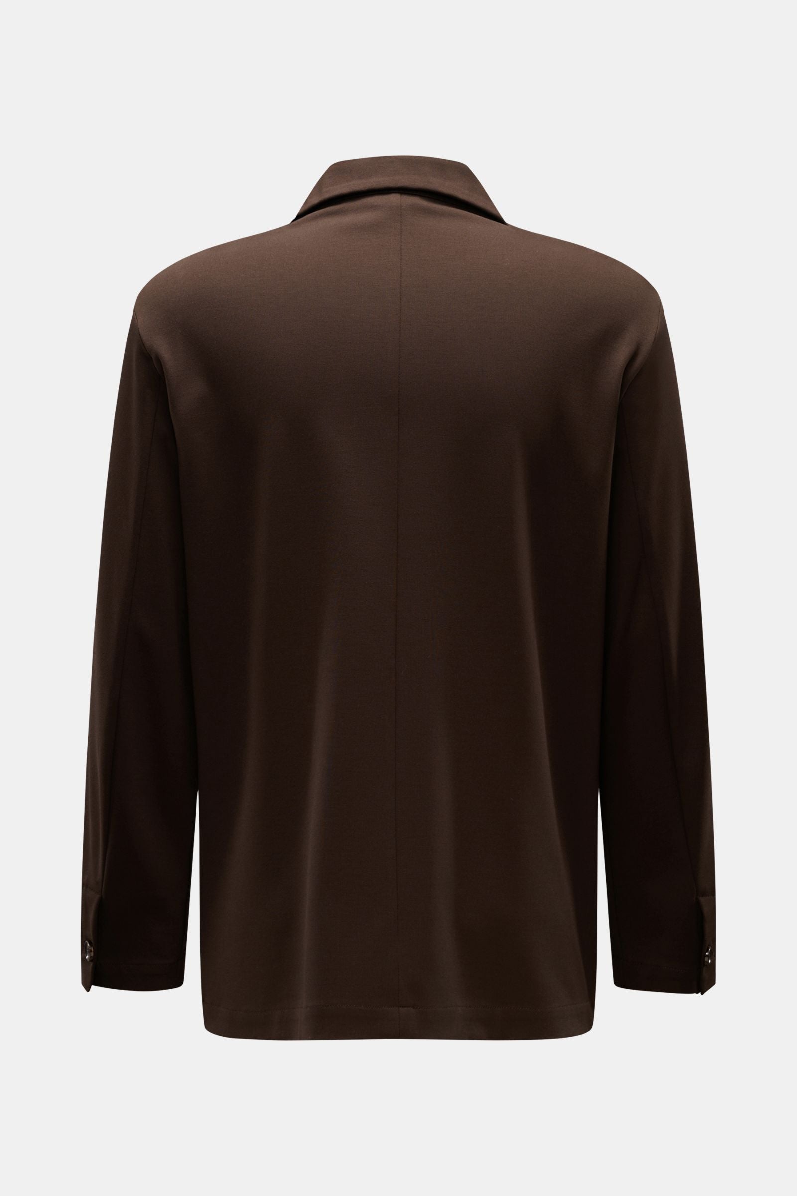 Moorer Jersey jacket 'Keaton' - dark brown