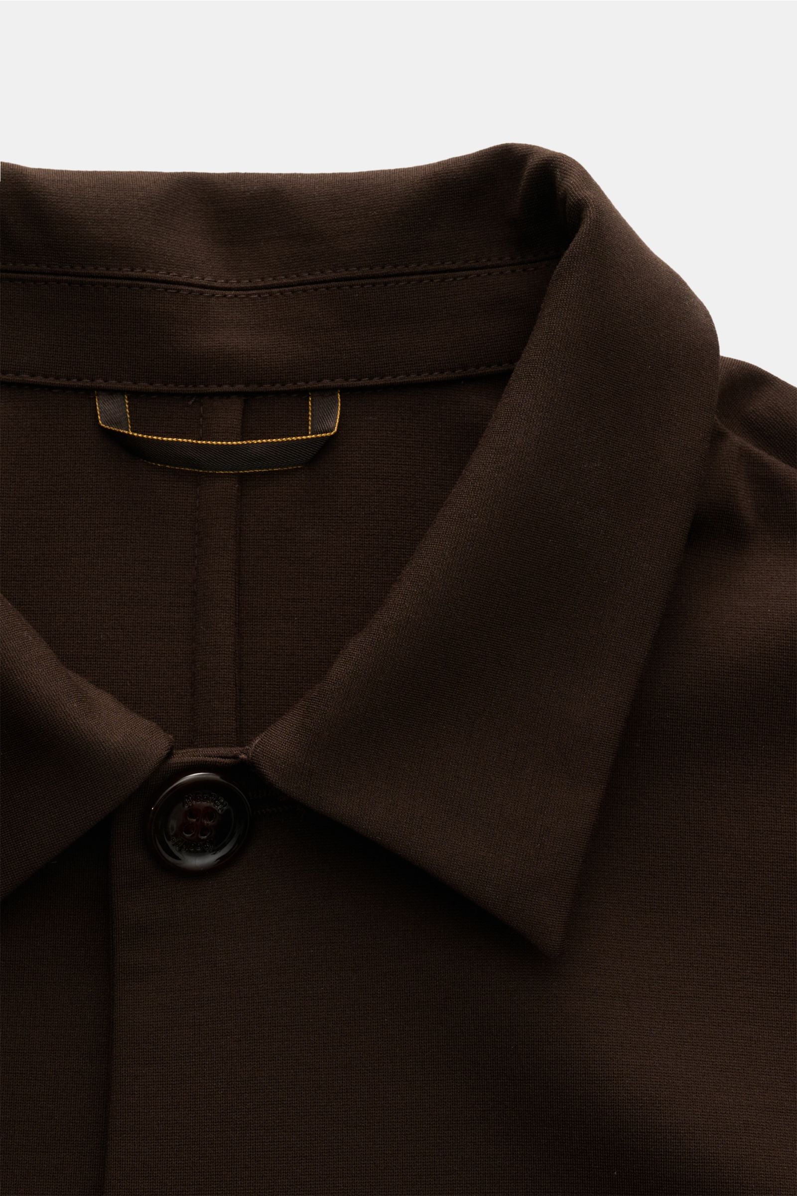 Moorer Jersey jacket 'Keaton' - dark brown