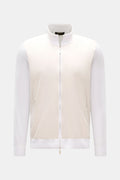 Moorer Jersey blouson 'Tolly' - whitebeige