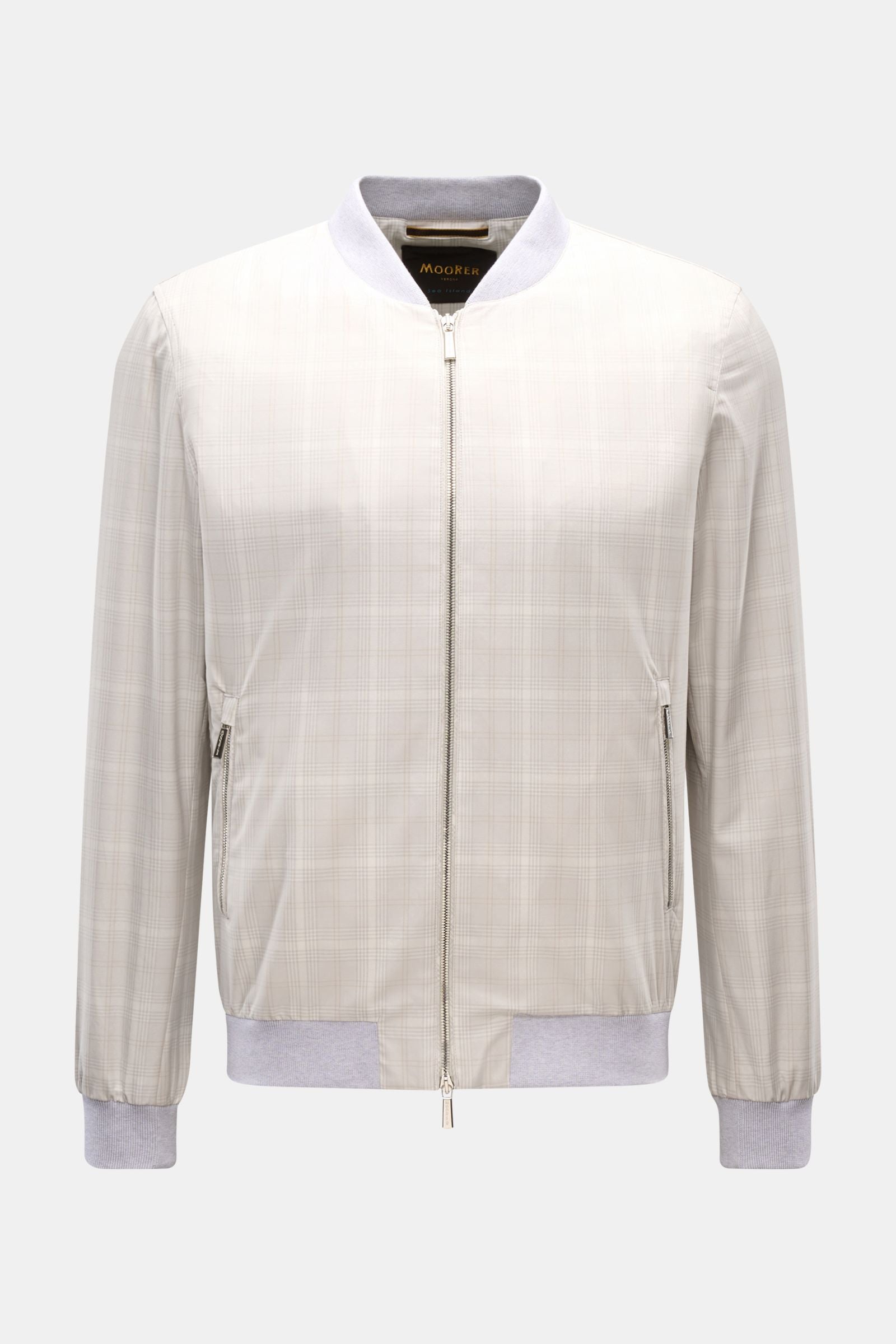 Moorer Blouson 'Sorano' - checked