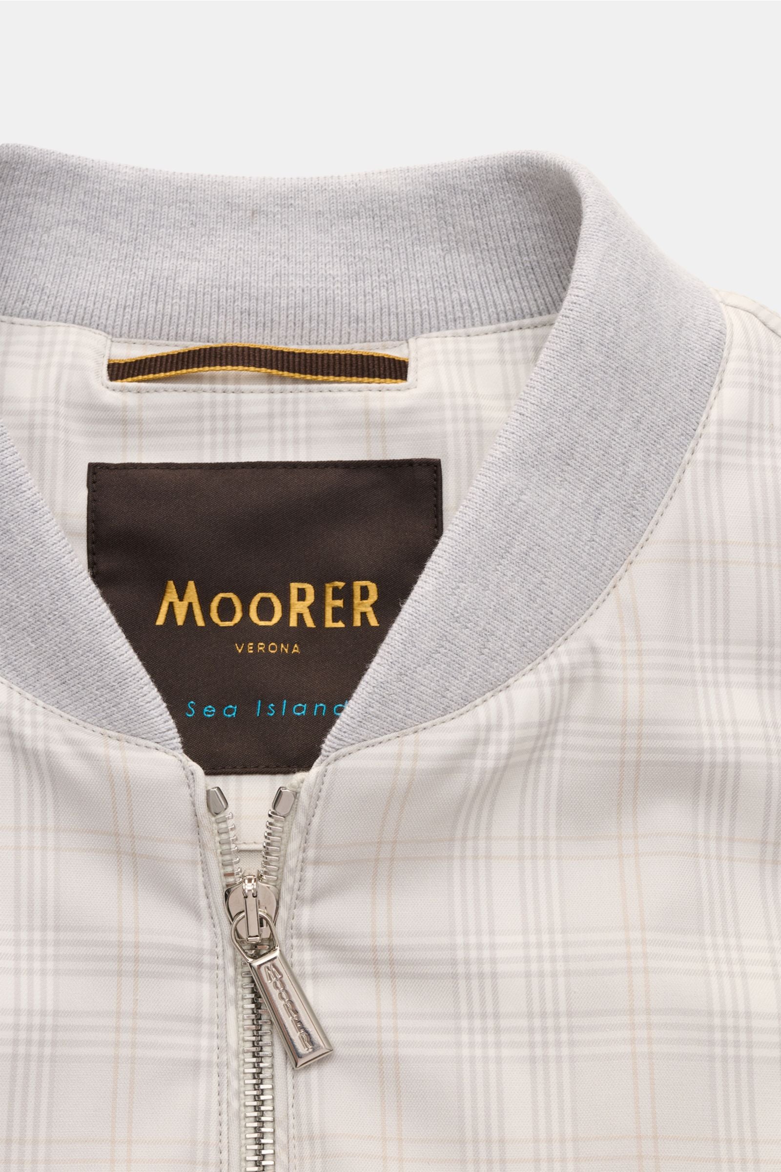 Moorer Blouson 'Sorano' - checked