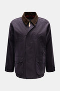 Manifattura Ceccarelli Waxed jacket 'Raincaban' - navy