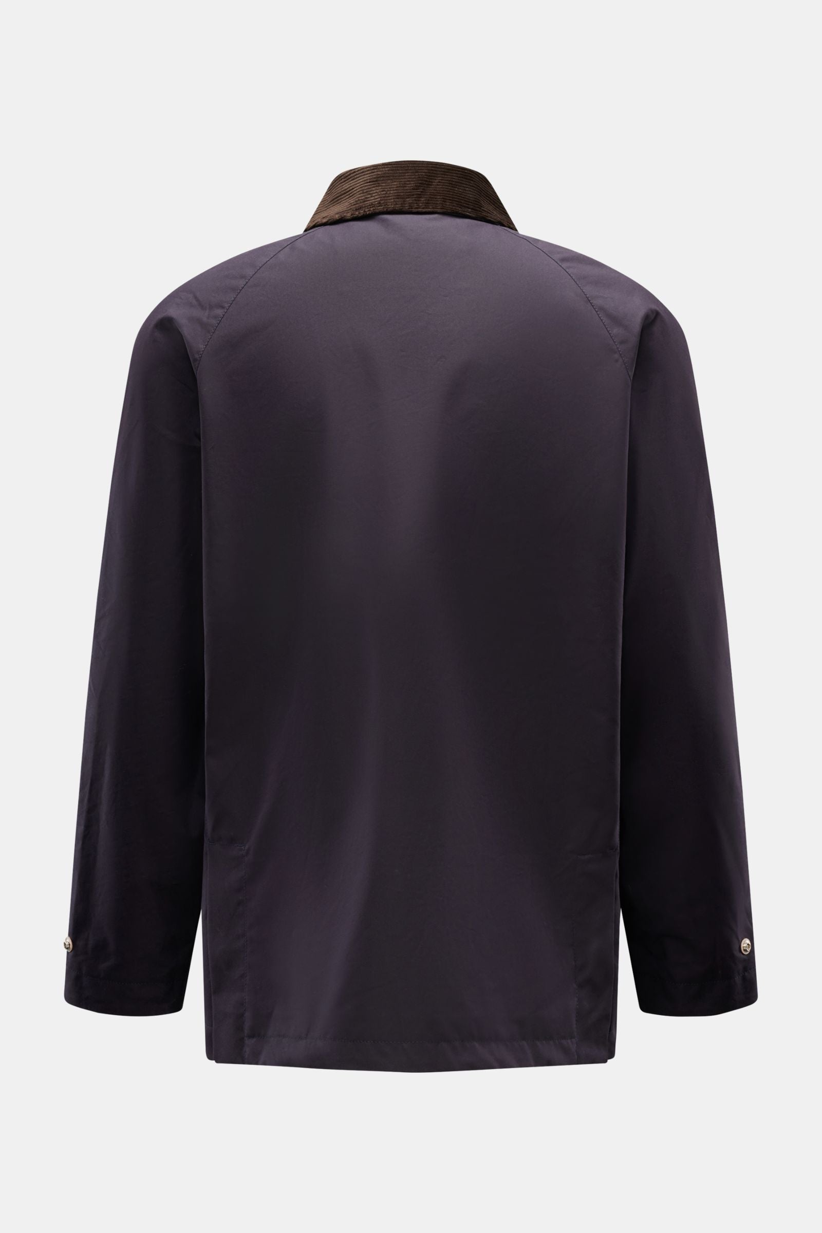 Manifattura Ceccarelli Waxed jacket 'Raincaban' - navy