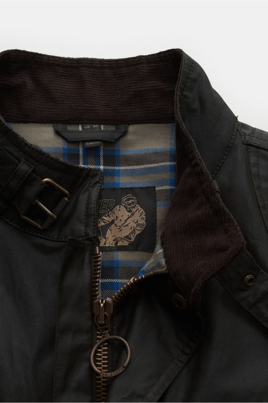 Belstaff Waxed jacket 'Trialmaster' - black