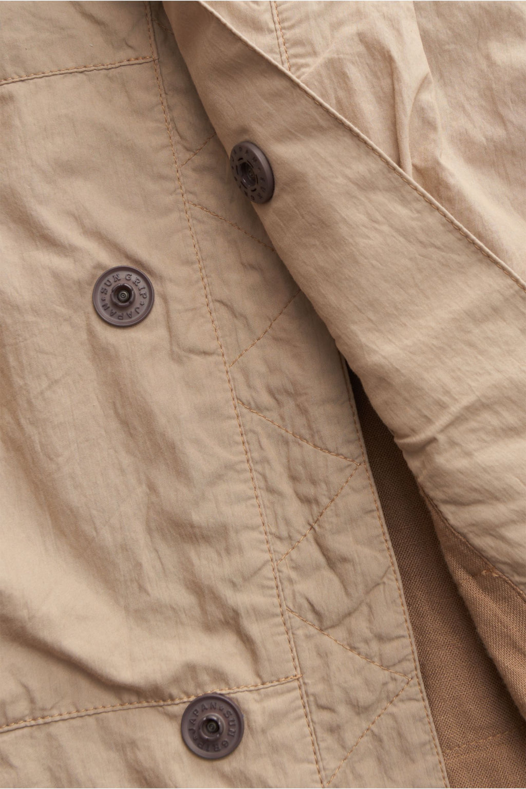 Our Legacy Outdoor gilet 'Cropped Exhale Puffa' - beige