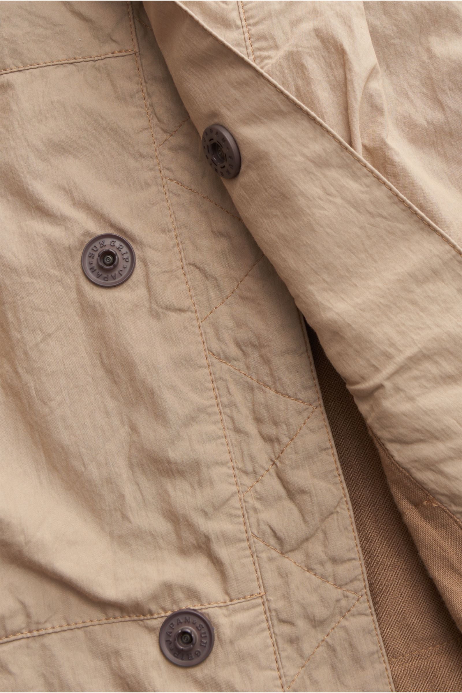 Our Legacy Outdoor gilet 'Cropped Exhale Puffa' - beige
