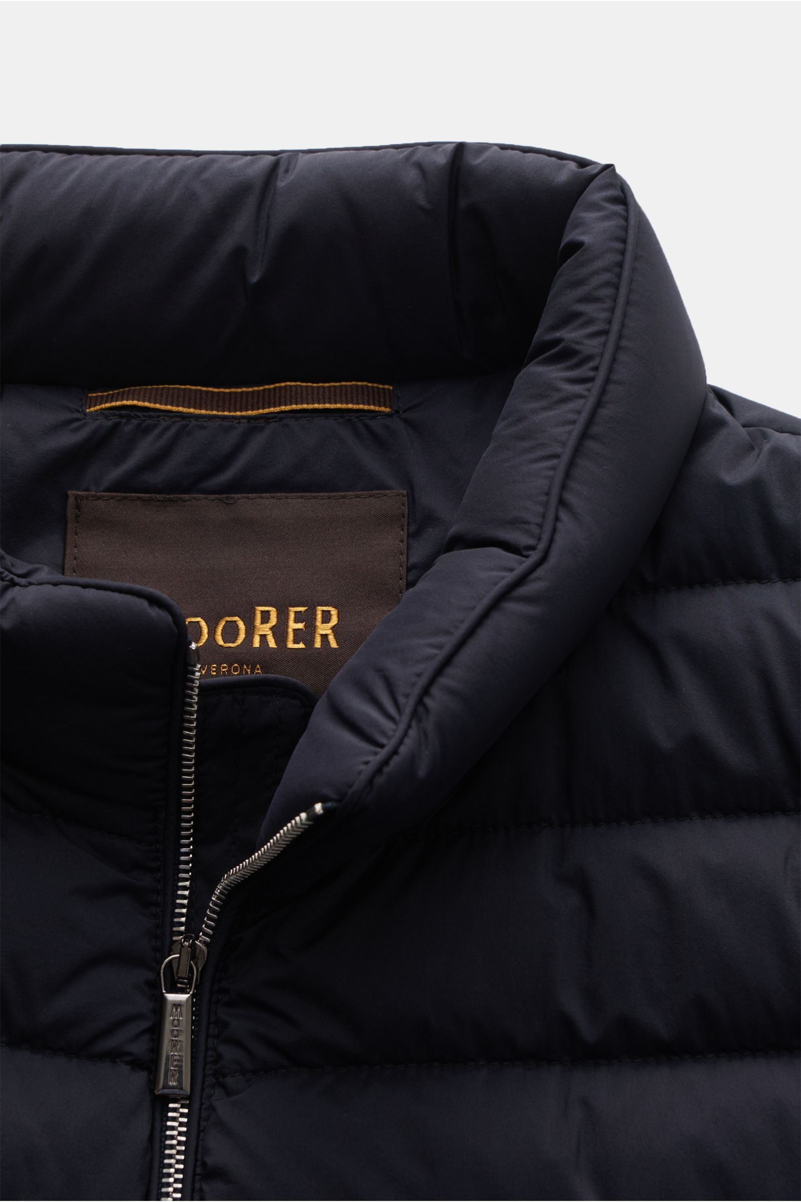 Moorer Down gilet 'Calaf' - navy