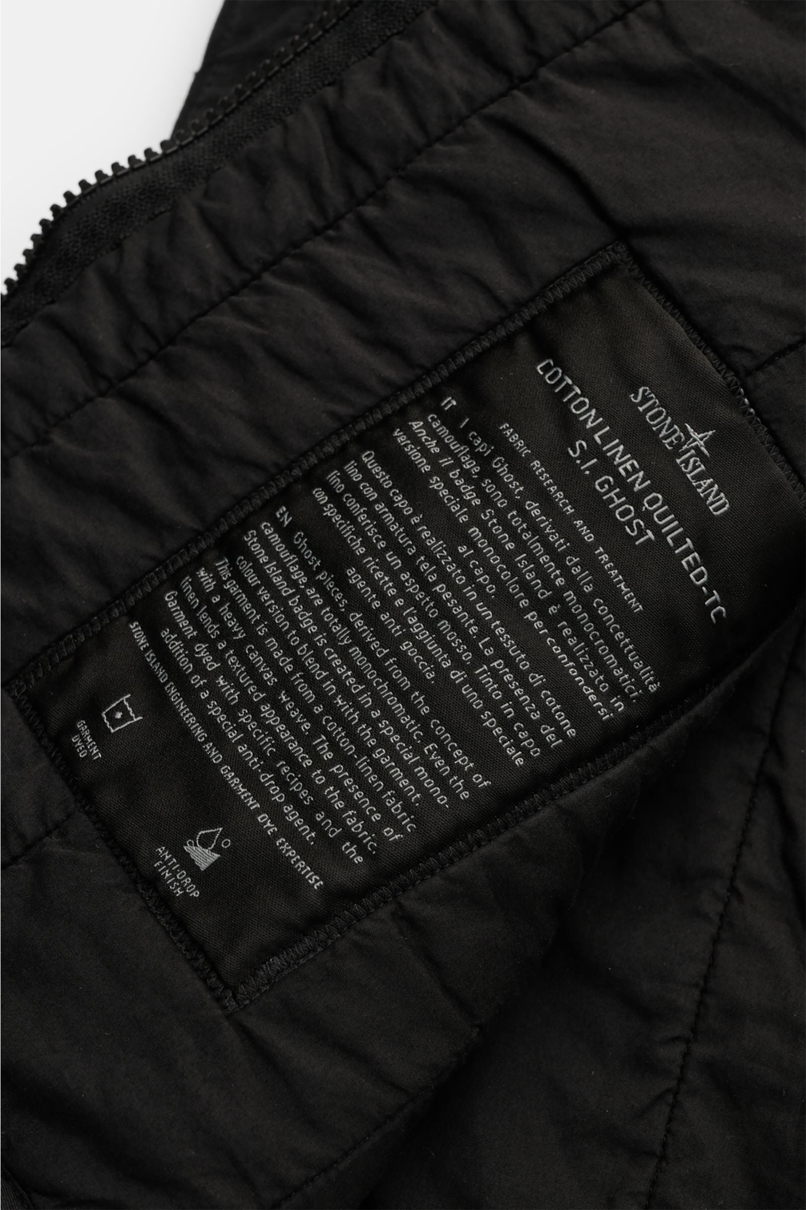 Stone Island Outdoor gilet 'Ghost Piece' - Black