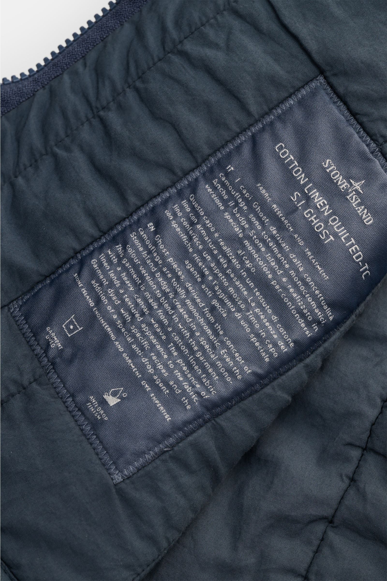 Stone Island Outdoor gilet 'Ghost Piece' - Grey blue