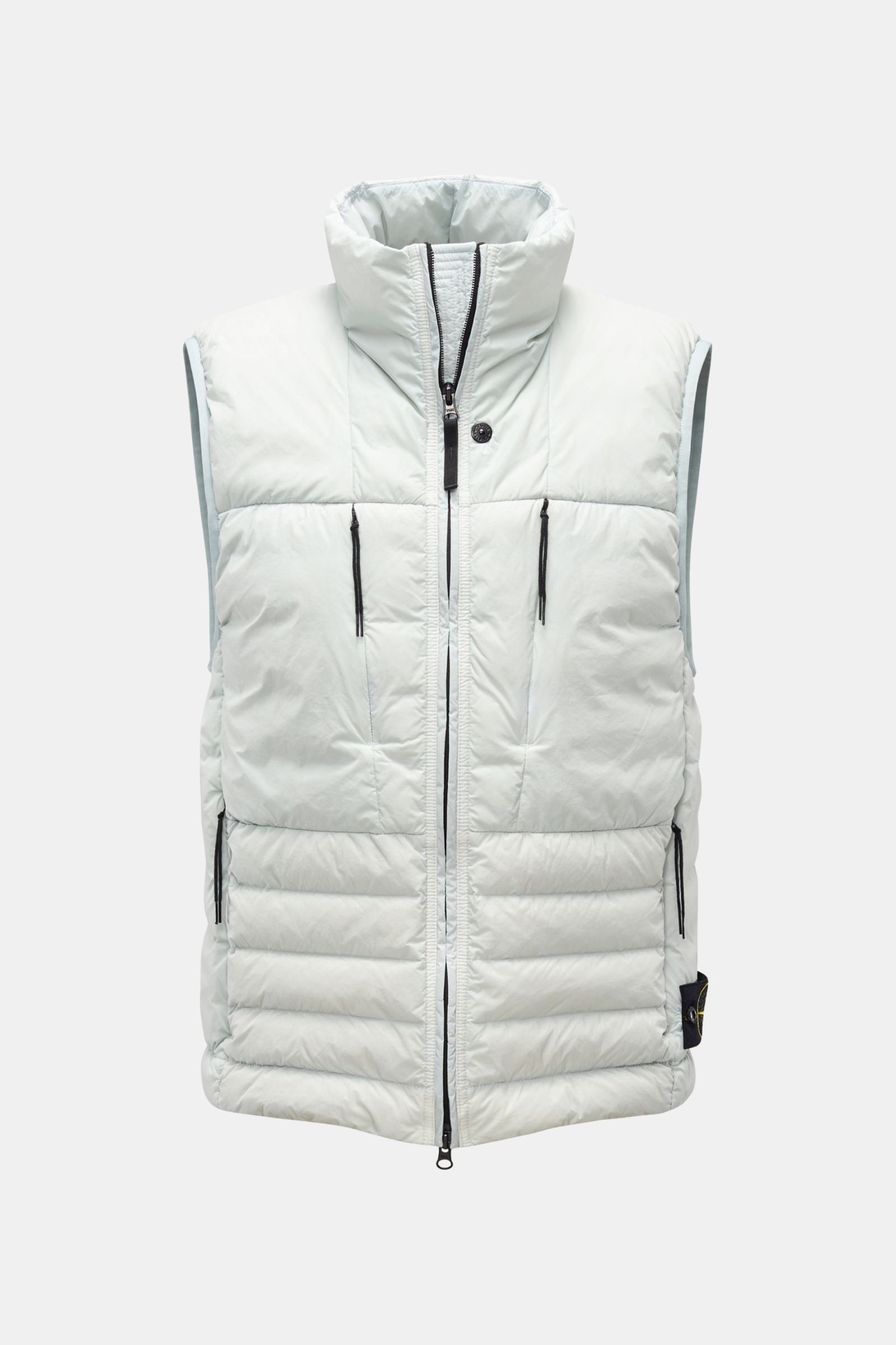 Stone Island Down gilet 'Seamless Tunnel Nylon Down - Light grey