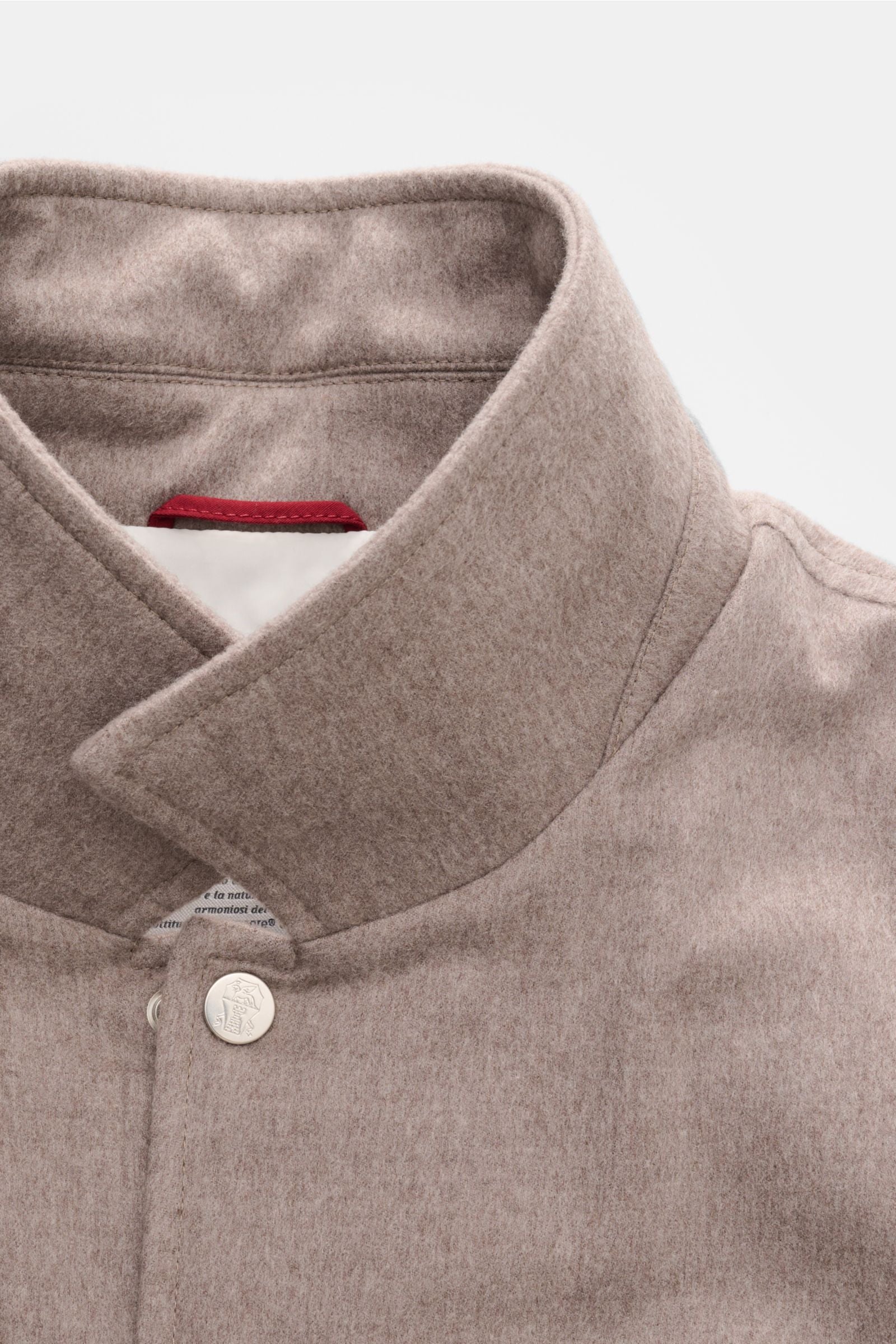 Brunello Cucinelli Cashmere outdoor gilet - Taupe