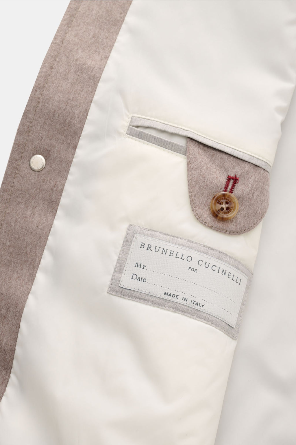 Brunello Cucinelli Cashmere outdoor gilet - Taupe
