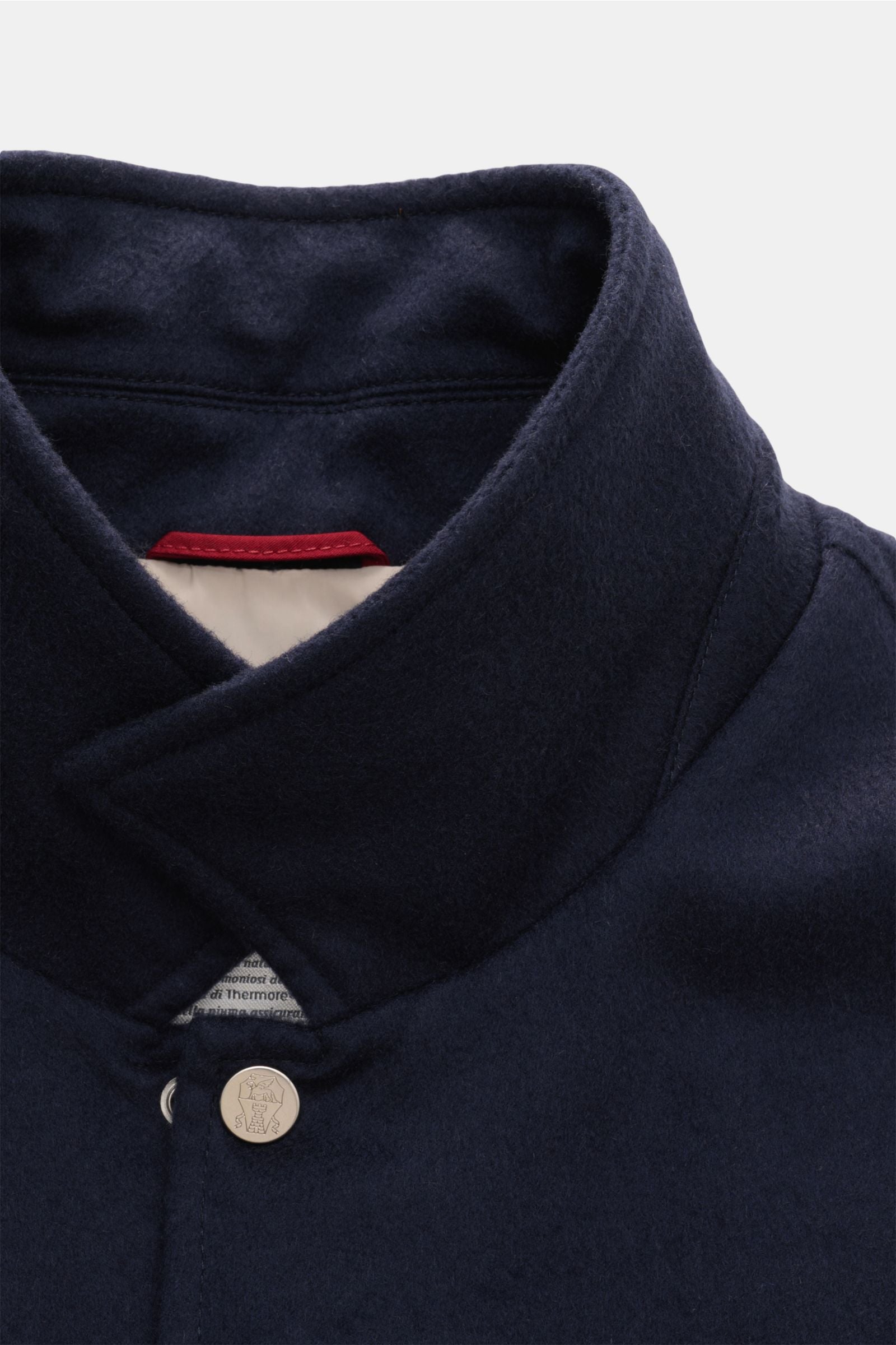 Brunello Cucinelli Cashmere outdoor gilet - Navy