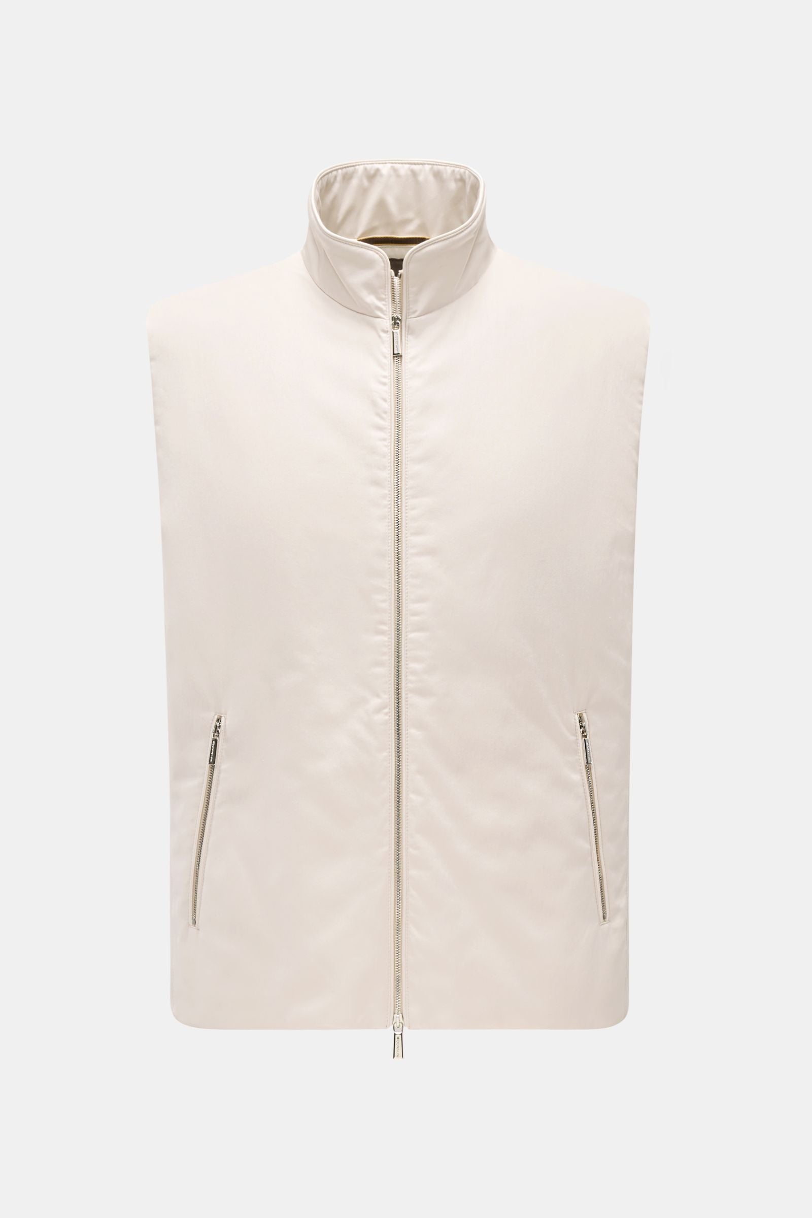 Moorer Outdoor gilet 'Senio-Si' - cream
