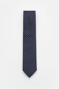 Zegna Silk tie - blue patterned