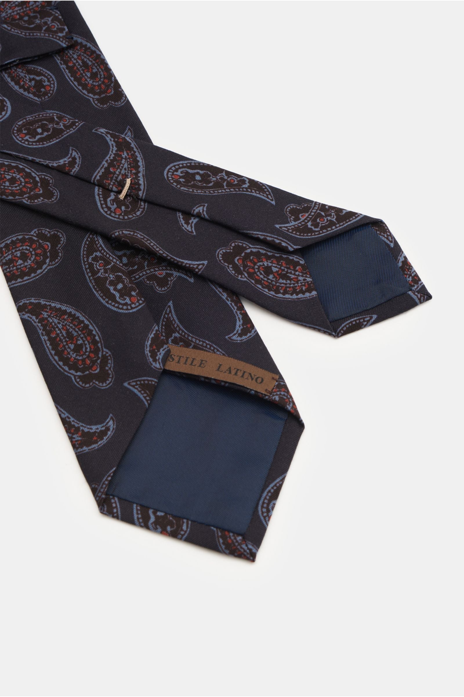 Stile Latino Tie - brown patterned