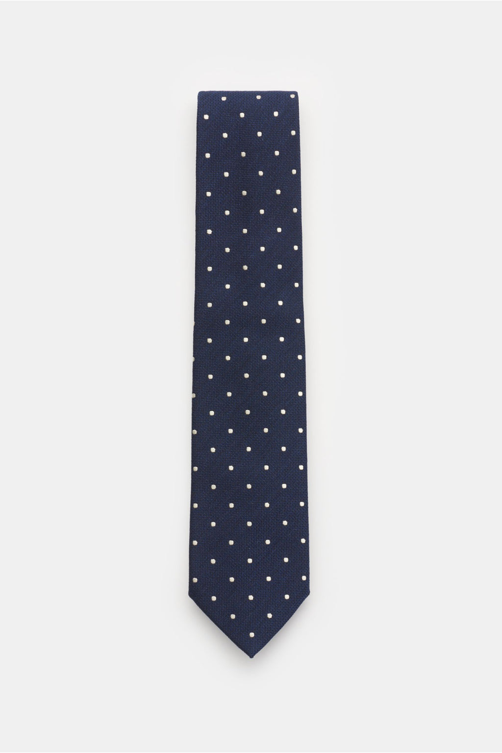 Bigi Silk tie 'Loira' - Navy