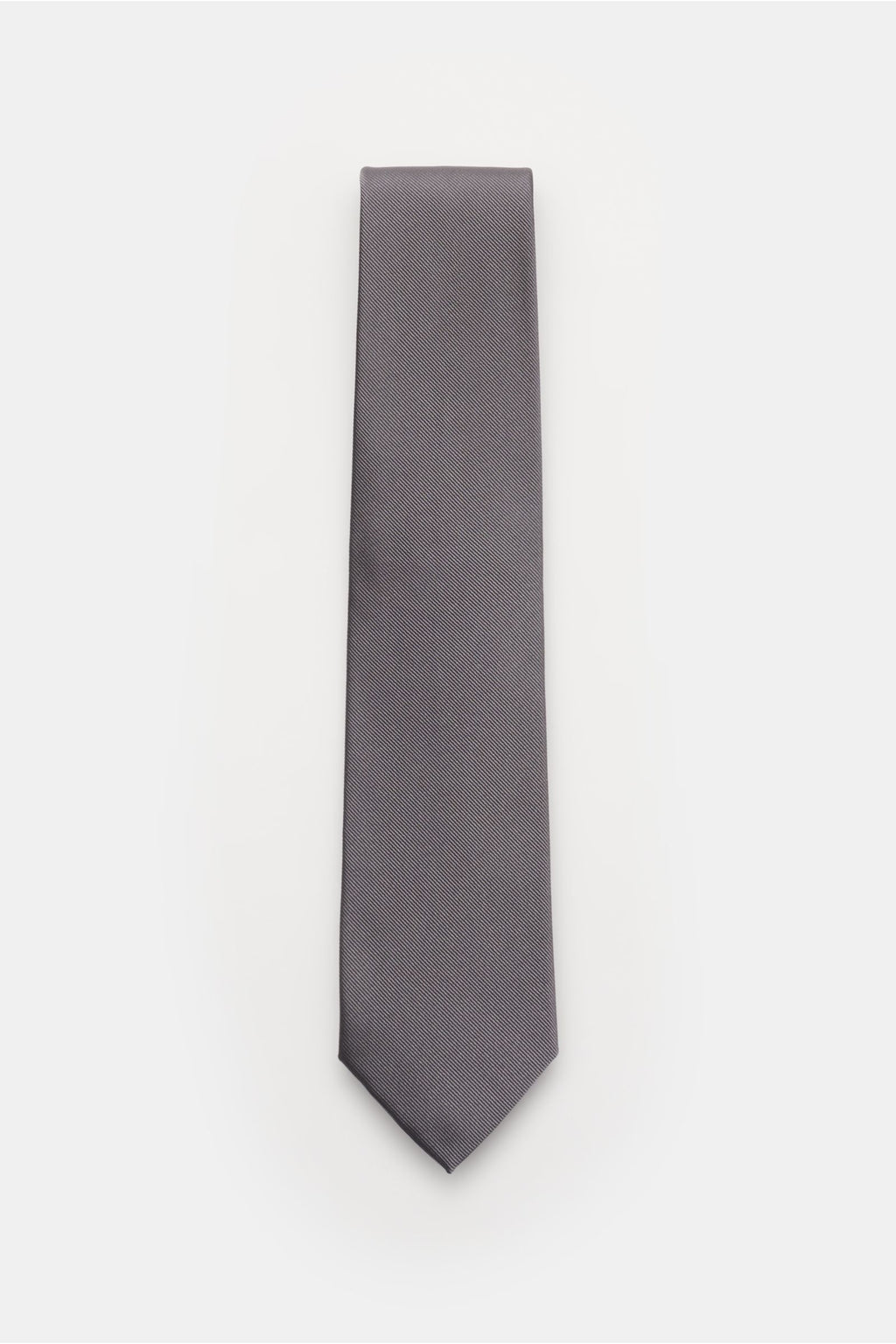 Bigi Silk tie 'Senna' - Grey