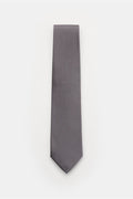 Bigi Silk tie 'Senna' - Grey
