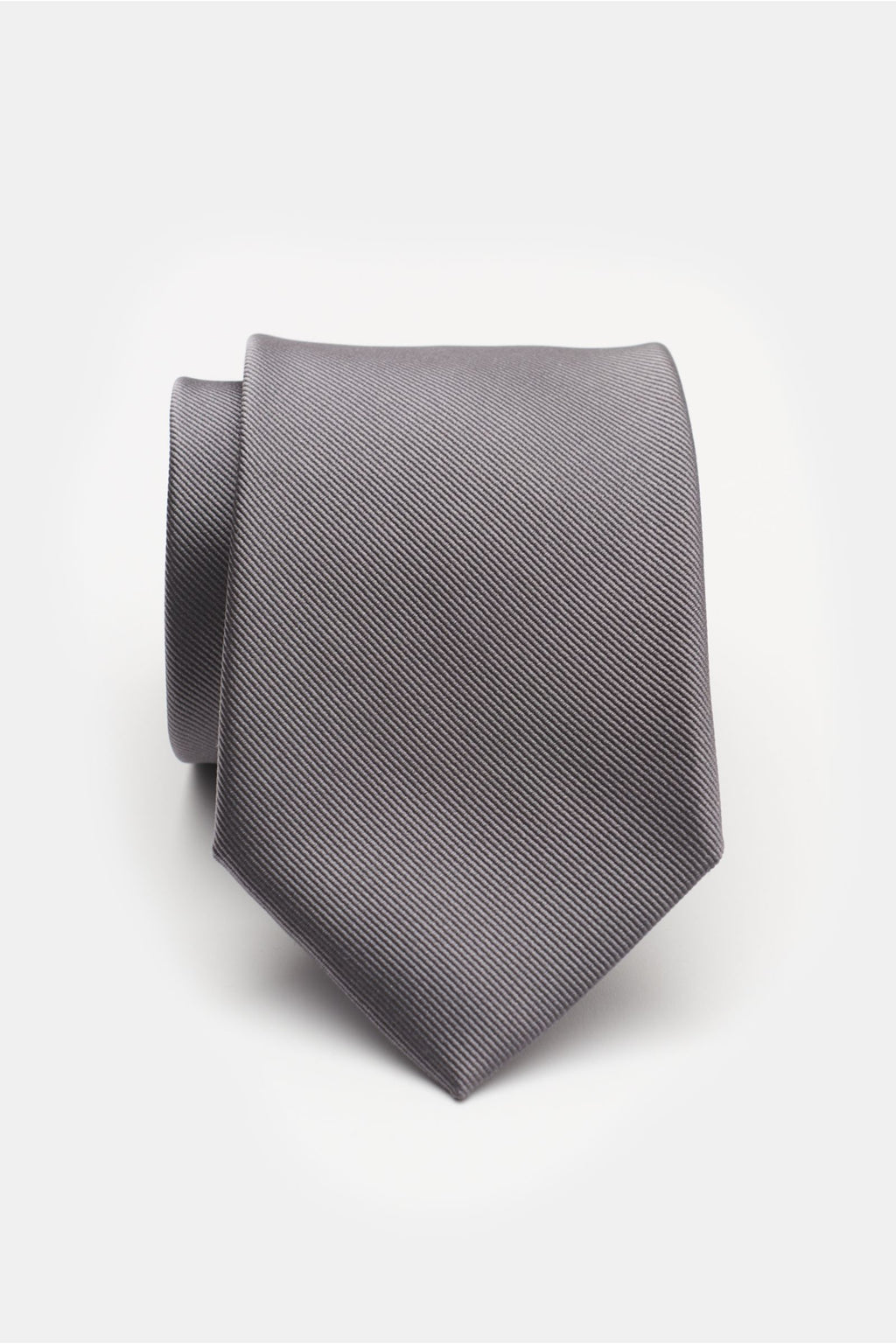 Bigi Silk tie 'Senna' - Grey