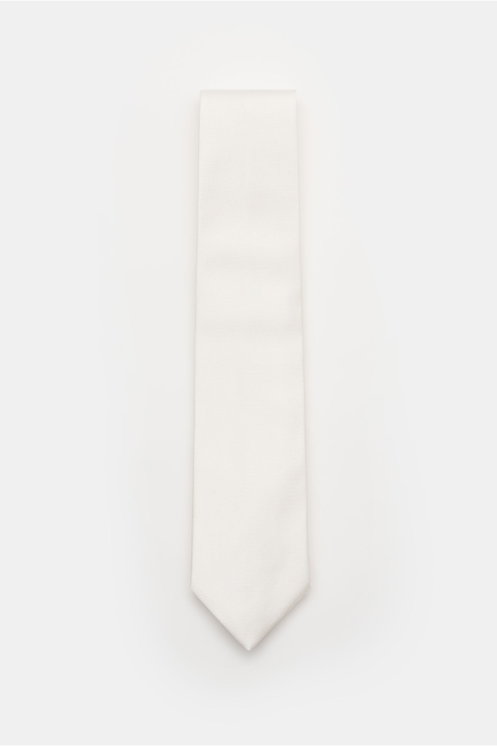 Bigi Silk tie 'Rio' - cream