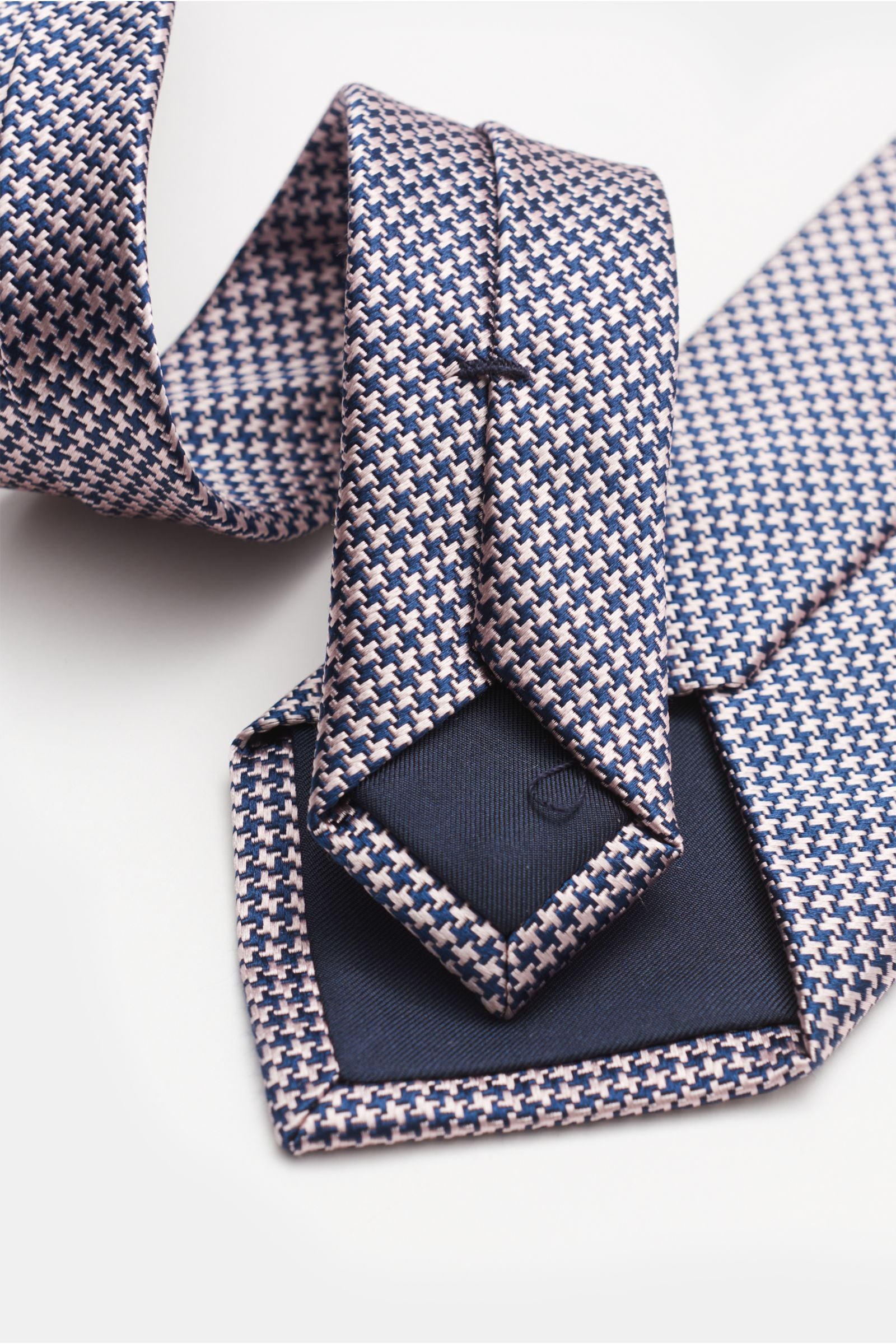 Bigi Silk tie 'Taro' - patterned