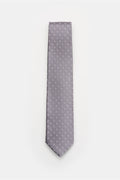 Bigi Silk tie 'Senna' /light - Grey