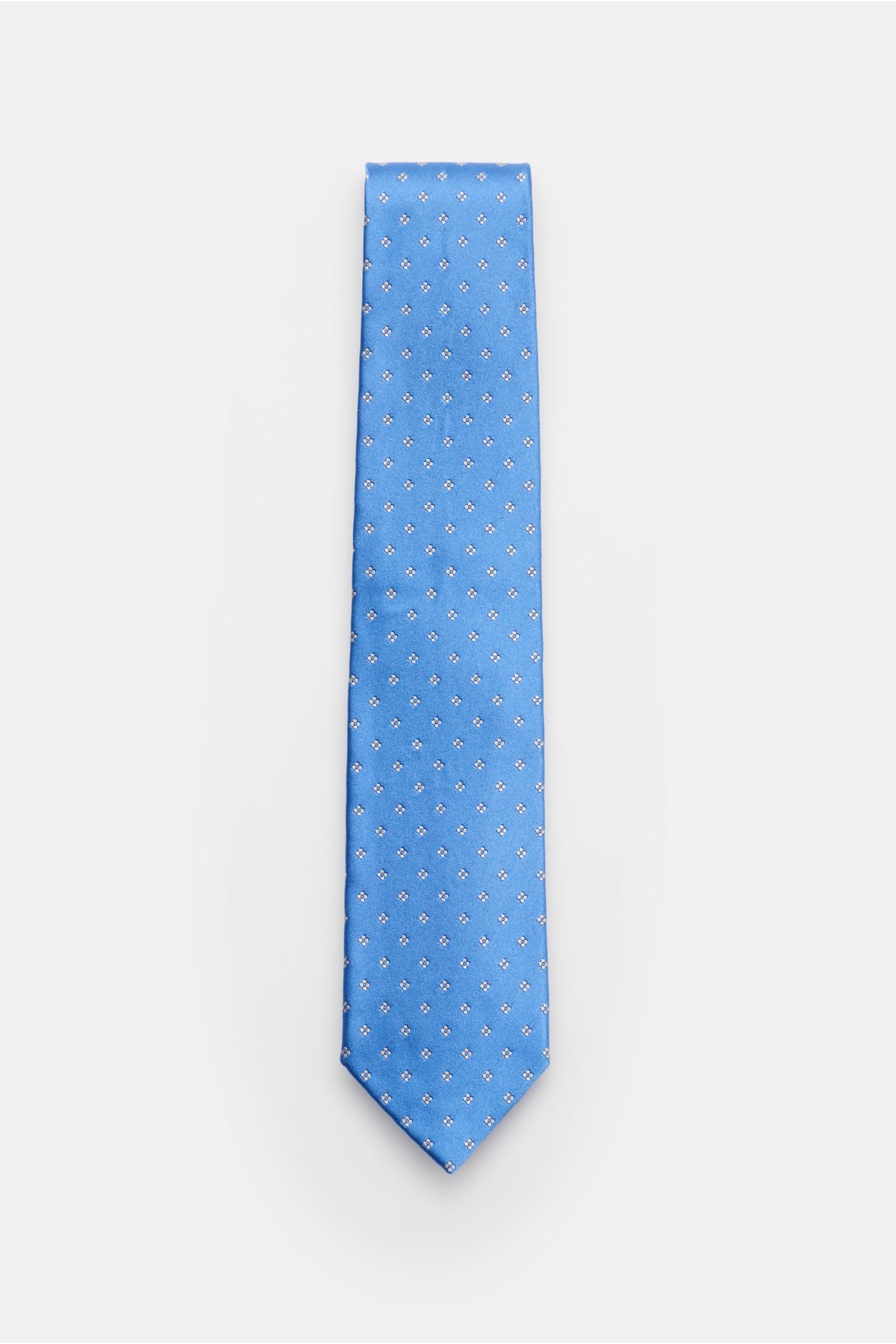 Bigi Silk tie 'Senna' /light - Blue