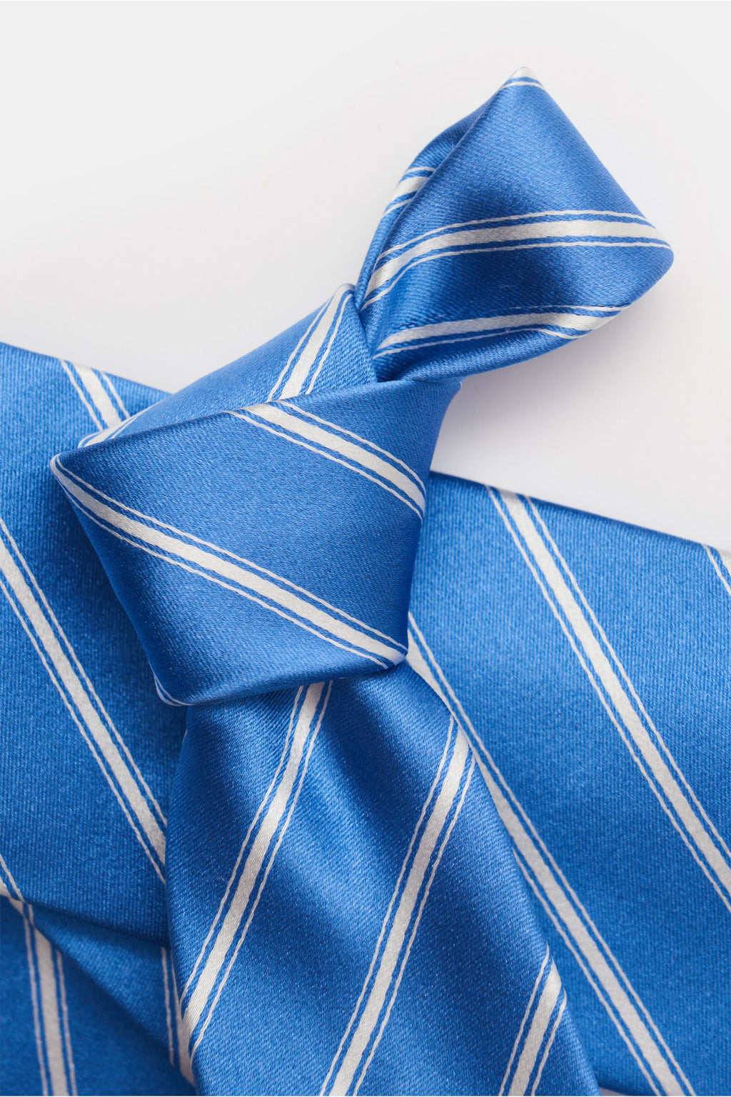 Bigi Silk tie 'Senna' /light - Blue 2
