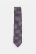 Bigi Silk tie 'Cile' - Grey