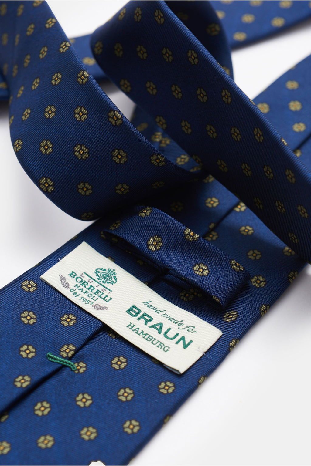 Borrelli Silk tie ar - patterned 2