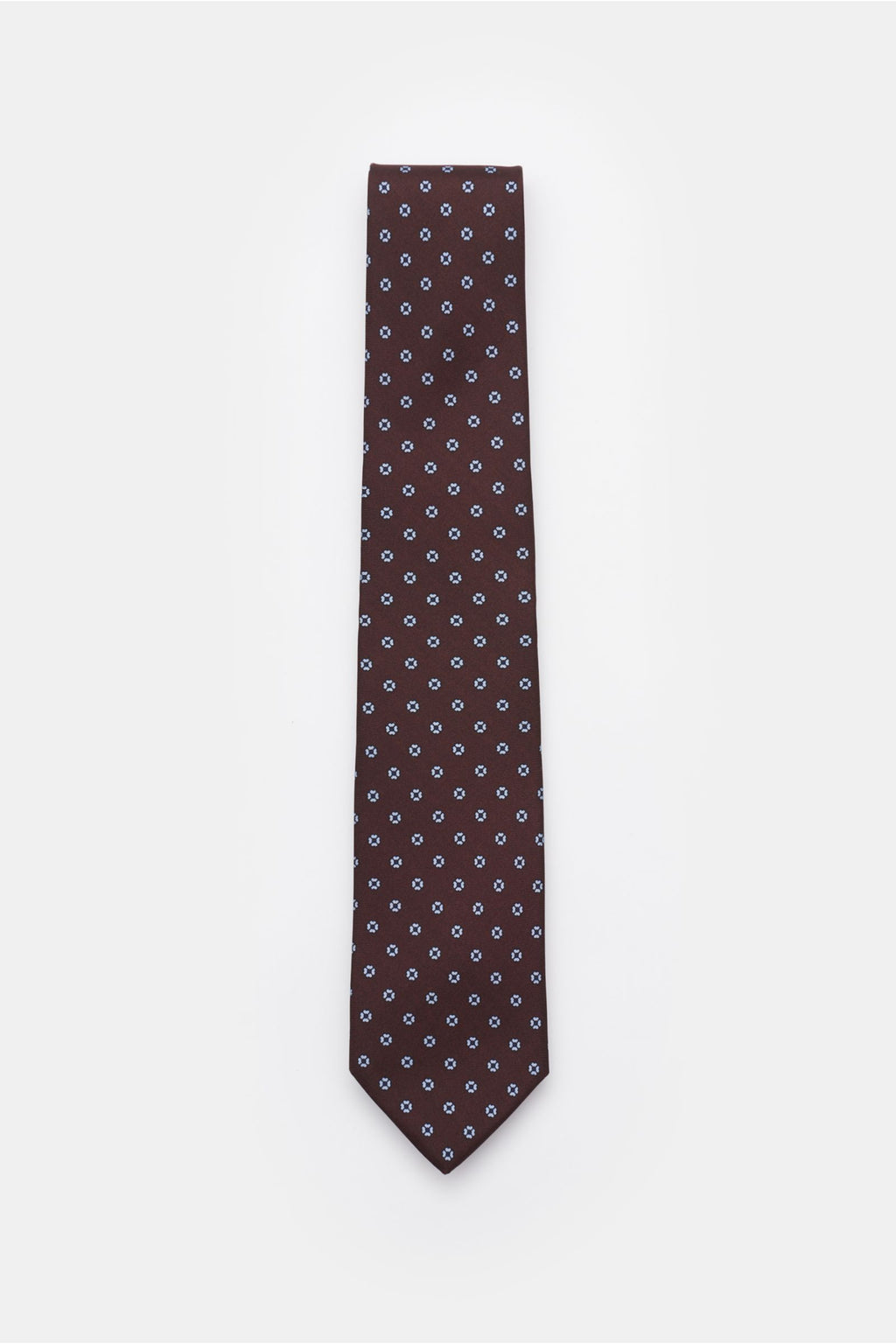 Borrelli Silk tie ar - Smoky blue