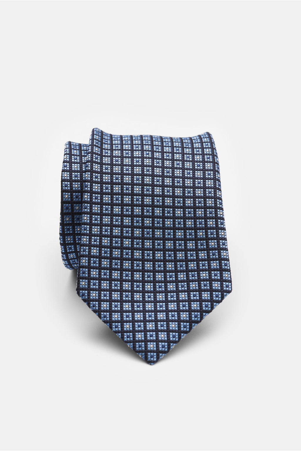 Zegna Silk tie ce - checked 2