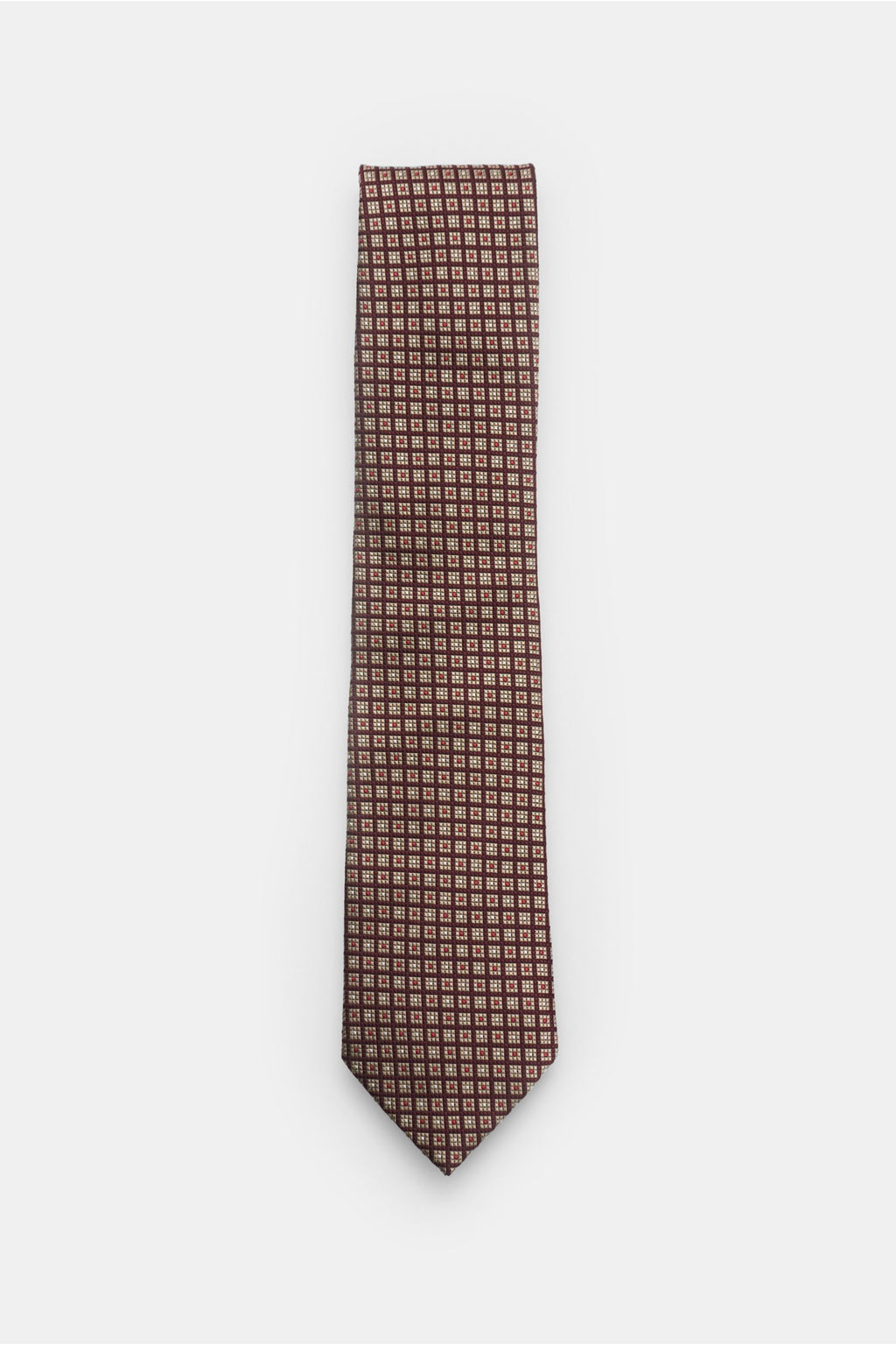 Zegna Silk tie ce - checked