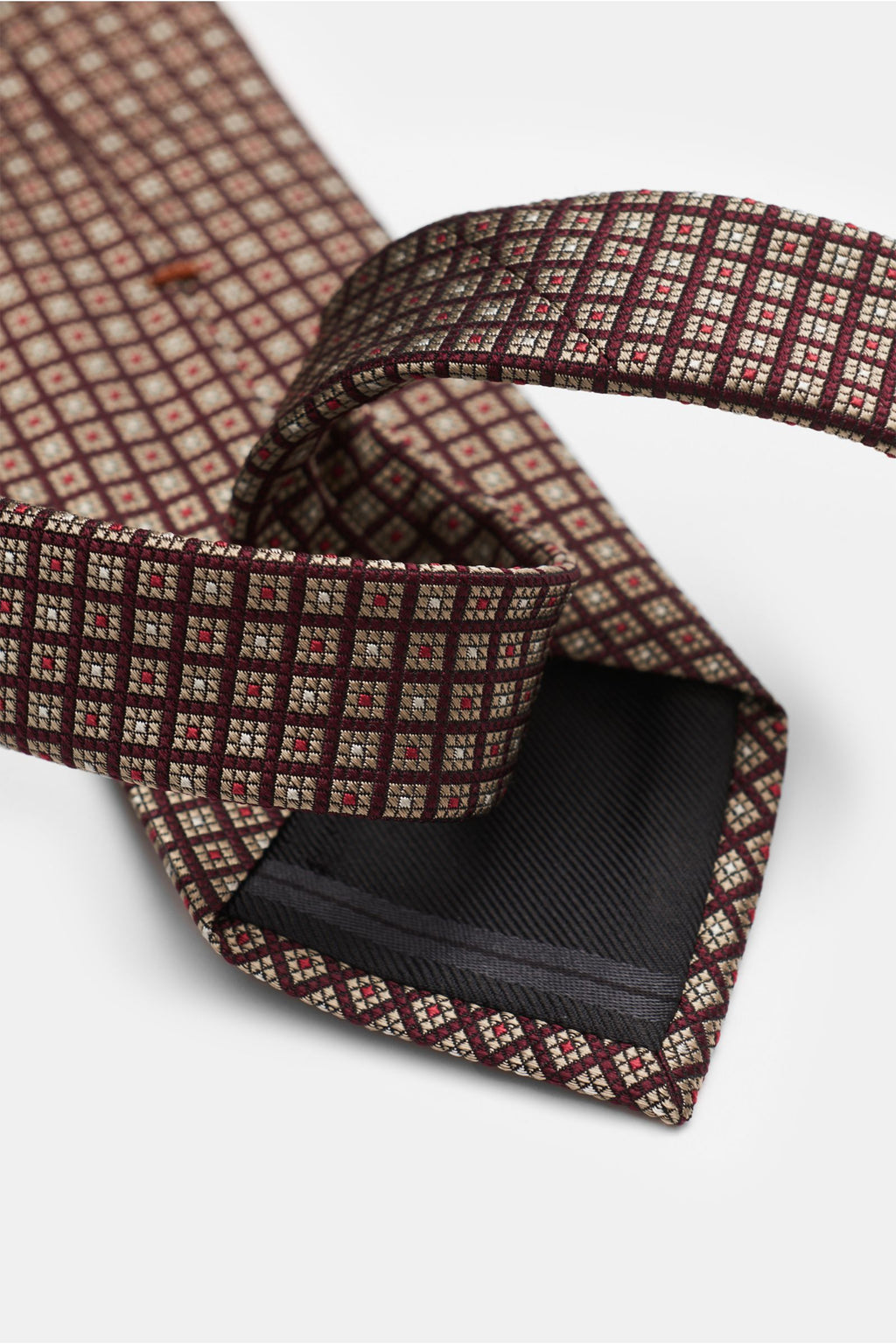 Zegna Silk tie ce - checked