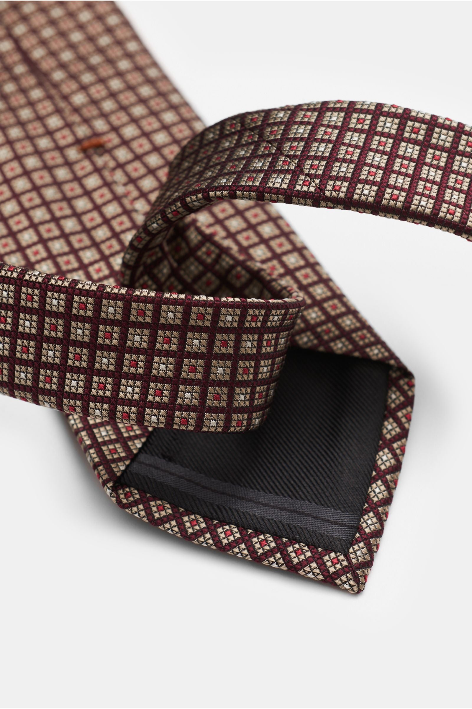 Zegna Silk tie ce - checked