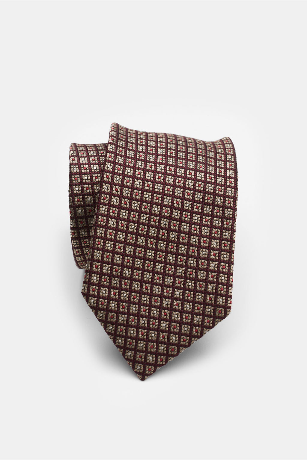 Zegna Silk tie ce - checked