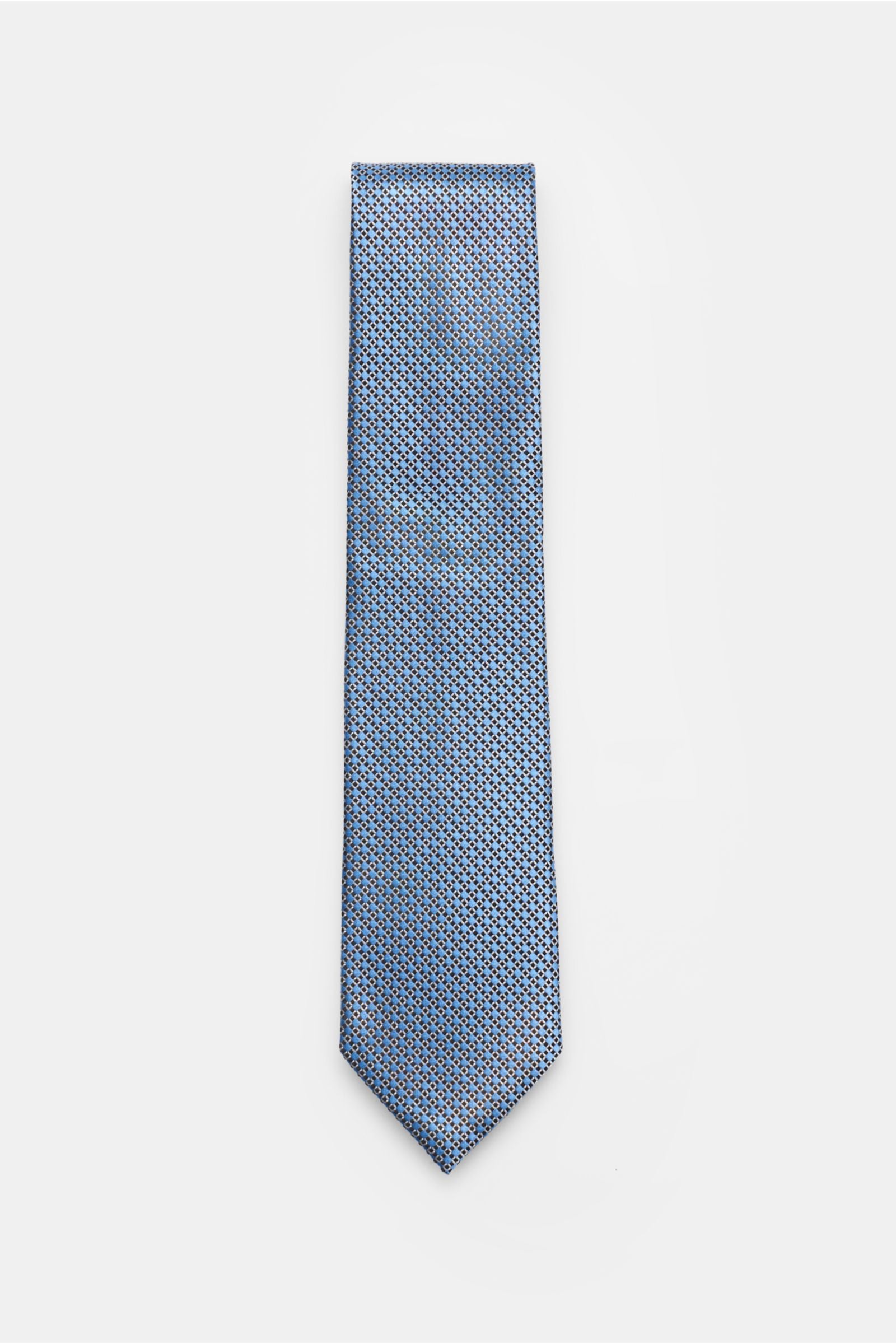 Zegna Silk tie - grey patterned